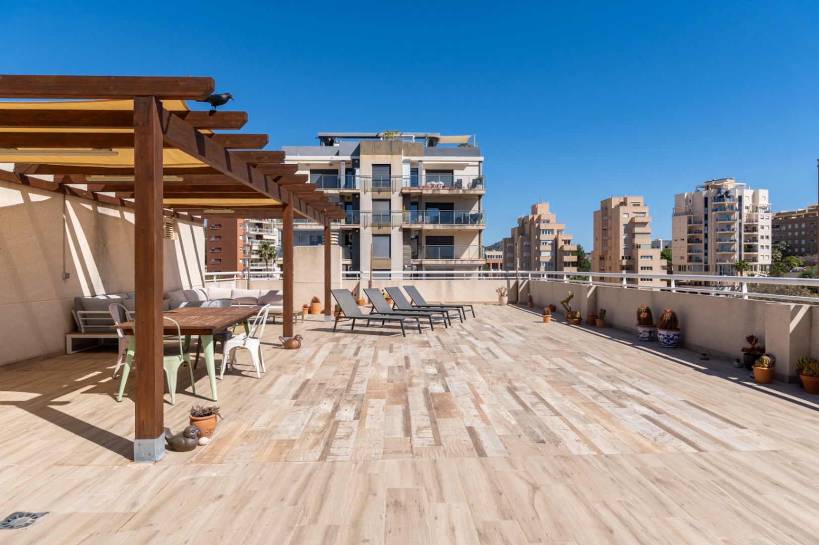 Ático con espectacular terraza de más de 120 m² en La Canuta, Calpe