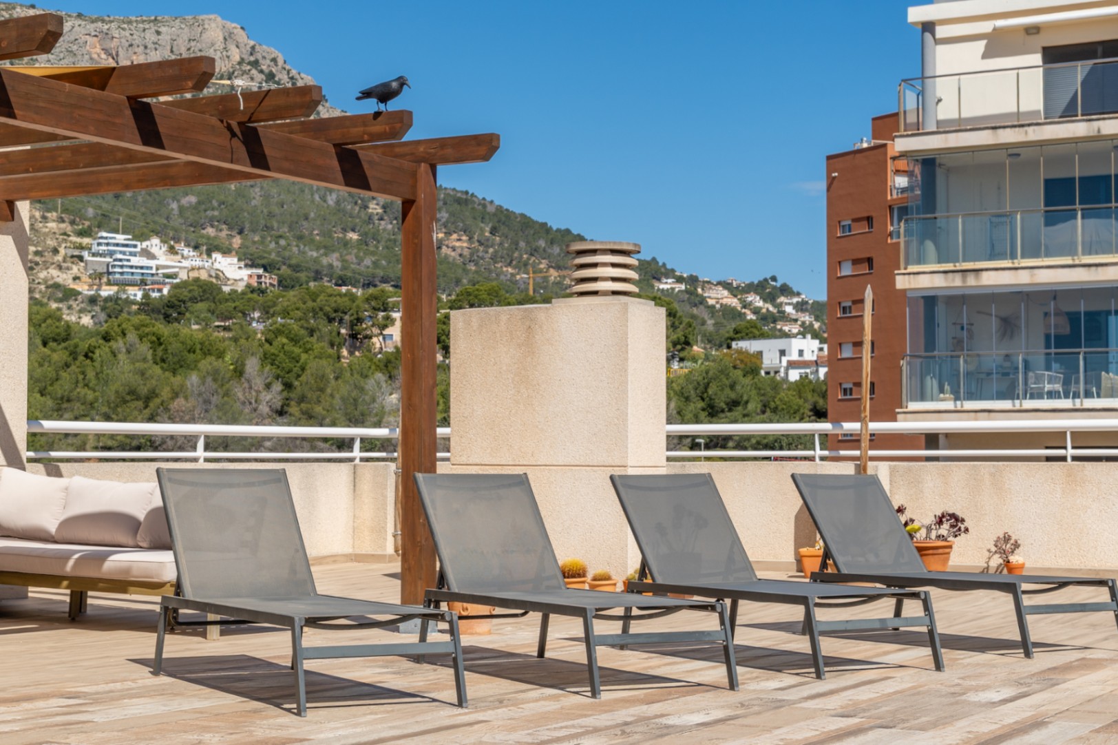 Ático con espectacular terraza de más de 120 m² en La Canuta, Calpe